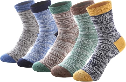 Cotton Crew Sock Pack - Çocuk Erkek Çocuk Bilek Çorapları Pamuklu