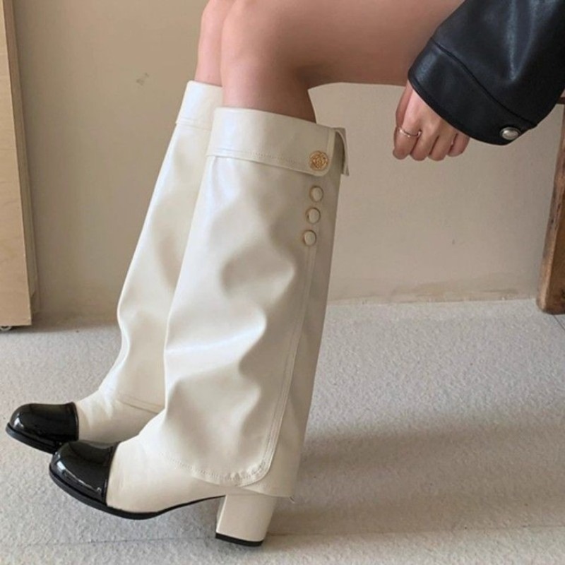 Şık Siyah Beyaz Eklemeli Diz Ü - No Show Sock Women incelemesi ve fiyatı