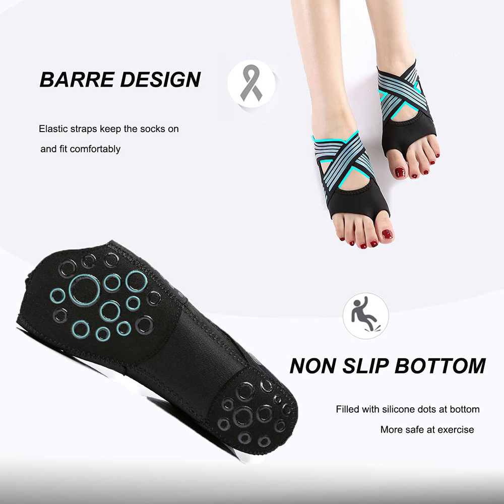 1 Çift Kadın Kaymaz Parmaksız  - Grip Sock Yoga incelemesi ve fiyatı